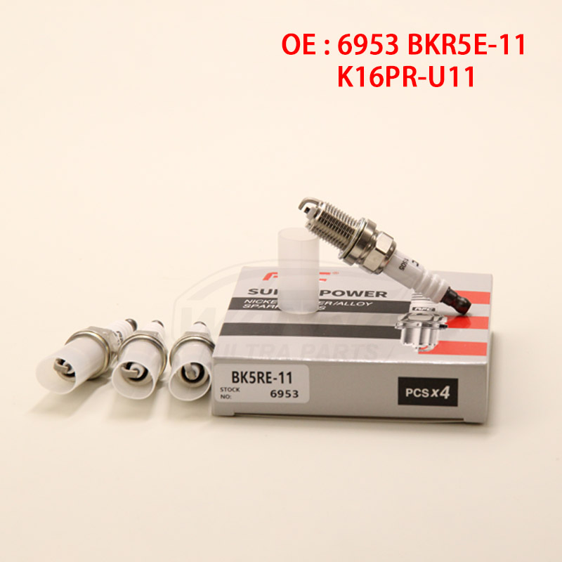 Ngk Spark Plug V-Power - Spark Plug Nickel BKR5E-11 6953 For