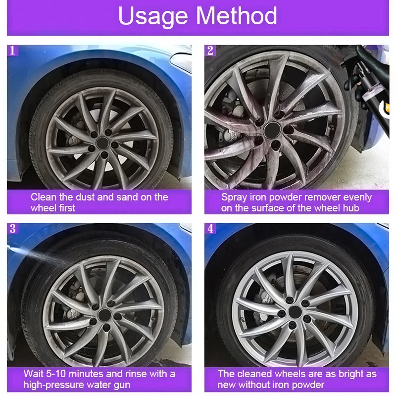 50ml/100ml Wheel Paint Iron Re - Wheel Cleaner Alloy 评论和价格