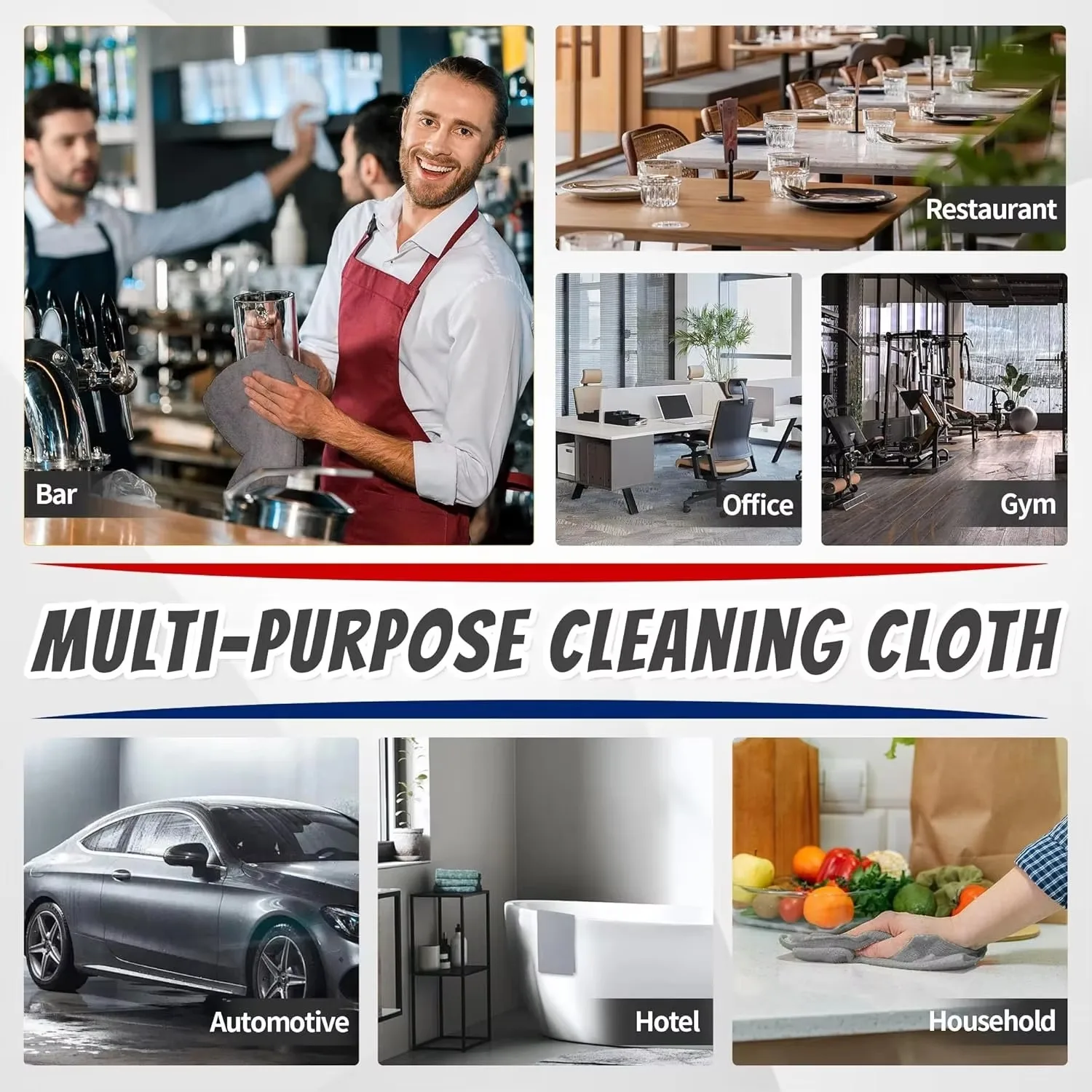Reusable Thicken Microfiber Cl - Microfiber Towel Detailing 评论和价格