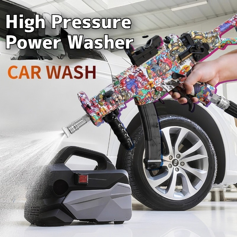 High Pressure Power Washer Gun - Foam Cannon Car Wash 评论和价格