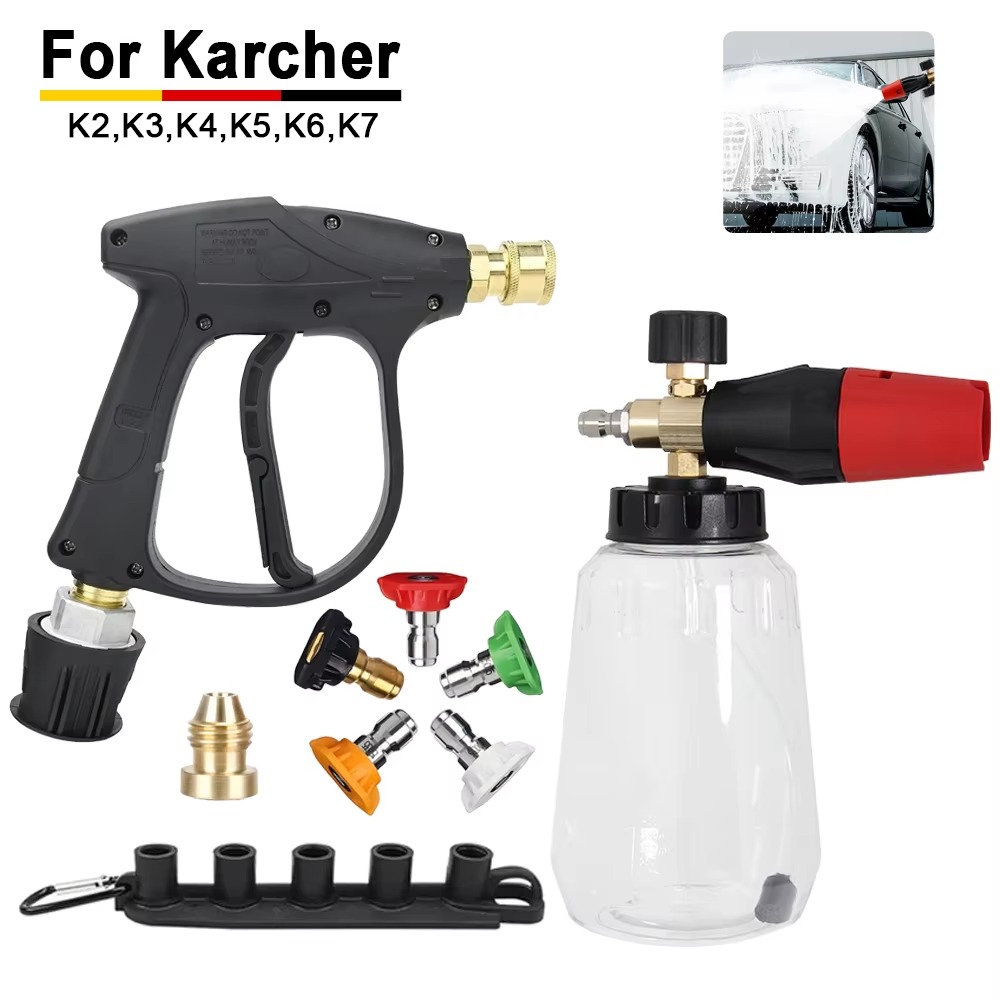 Snow Foam Cannon Lance Kit Com - Pressure Washer Foam Gun 评论和价格