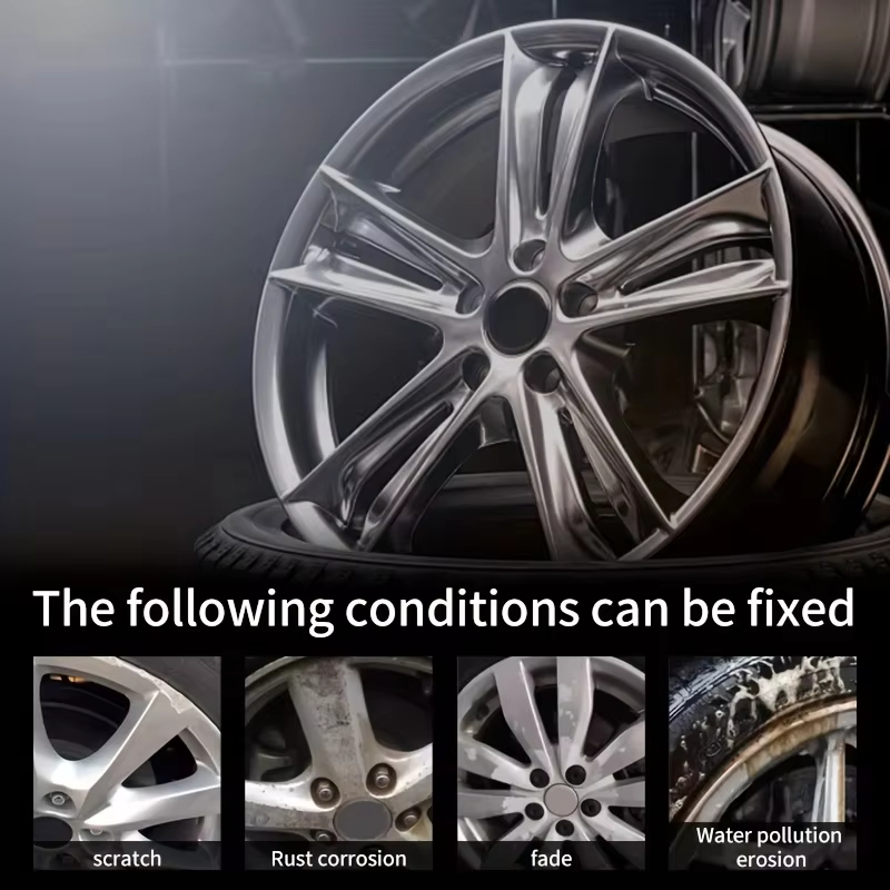 Car Wheel Rim Scratch Refurbis - Wheel Cleaner Alloy 评论和价格