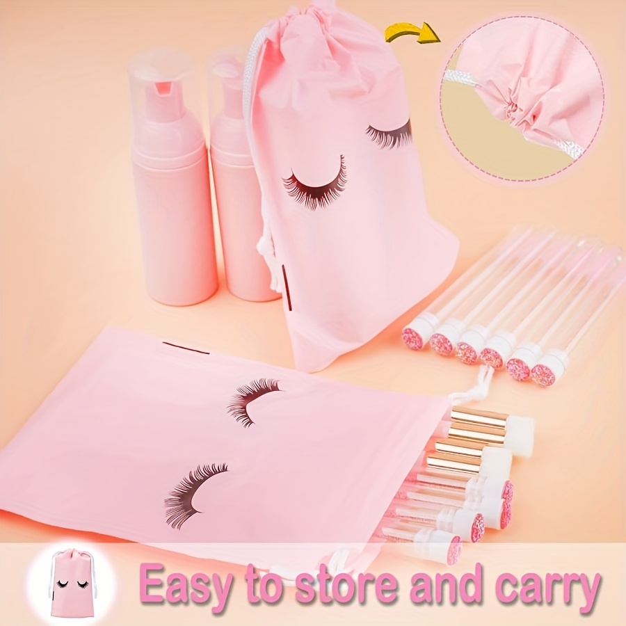 20Pcs Lash Care Kit - 5 Foam P - Detailing Brush Set 评论和价格