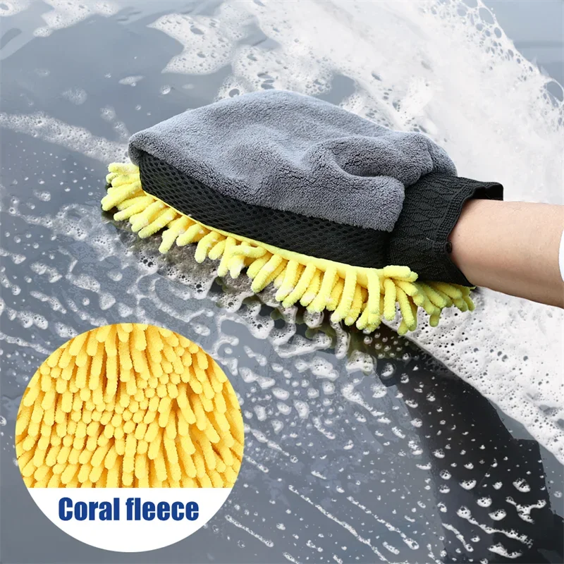 1/5pcs Car Washing Gloves Wate - Detailing Brush Set 评论和价格