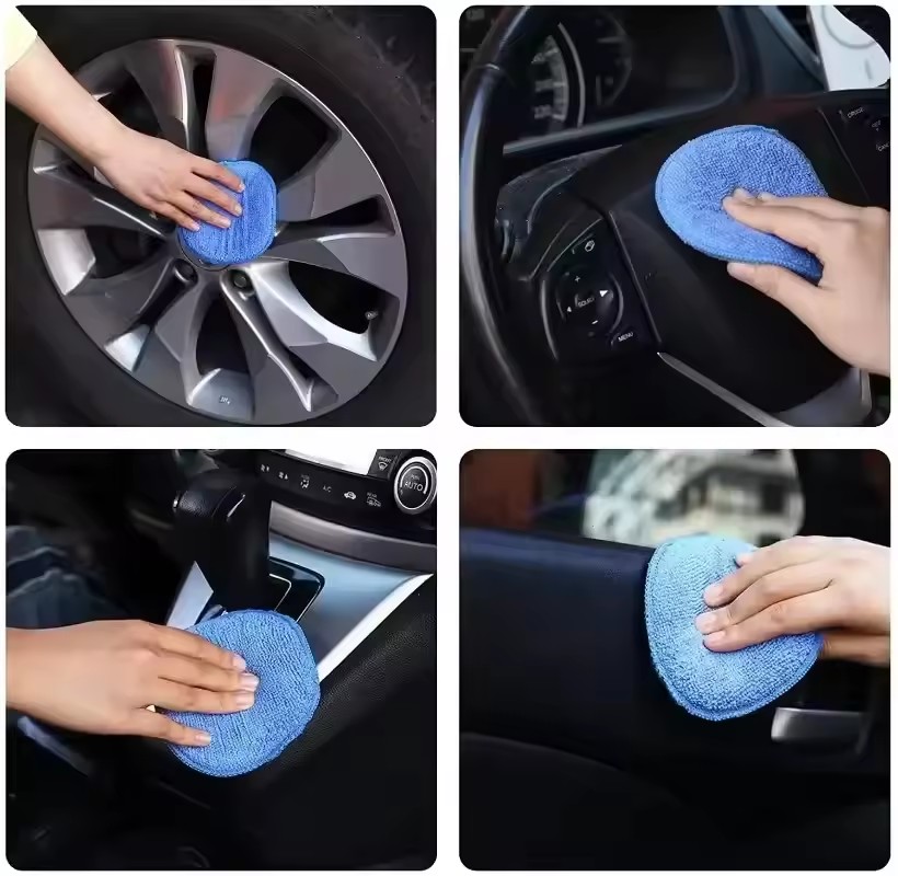 10/1Pcs Soft Microfiber Car Wa - Wax Applicator Pad 评论和价格