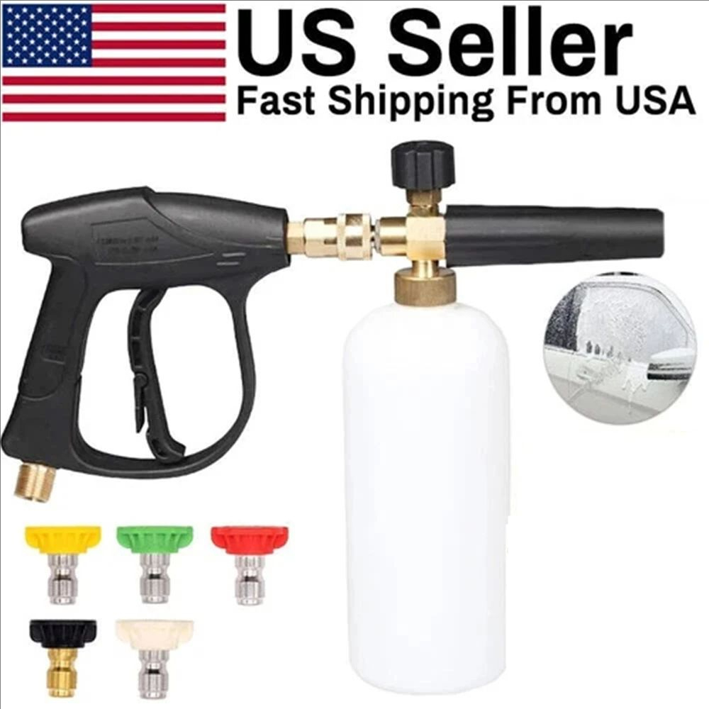 High Pressure Washer Gun+Snow  - Foam Cannon Car Wash 评论和价格