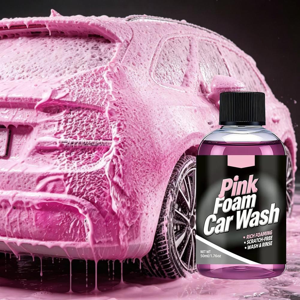 Snow Foam Car Wash Soap Pink M - Foam Cannon Car Wash 评论和价格