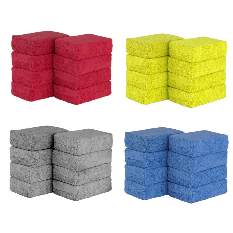 8PCS Microfibre Car Wax Applic - Wax Applicator Pad 评论和价格