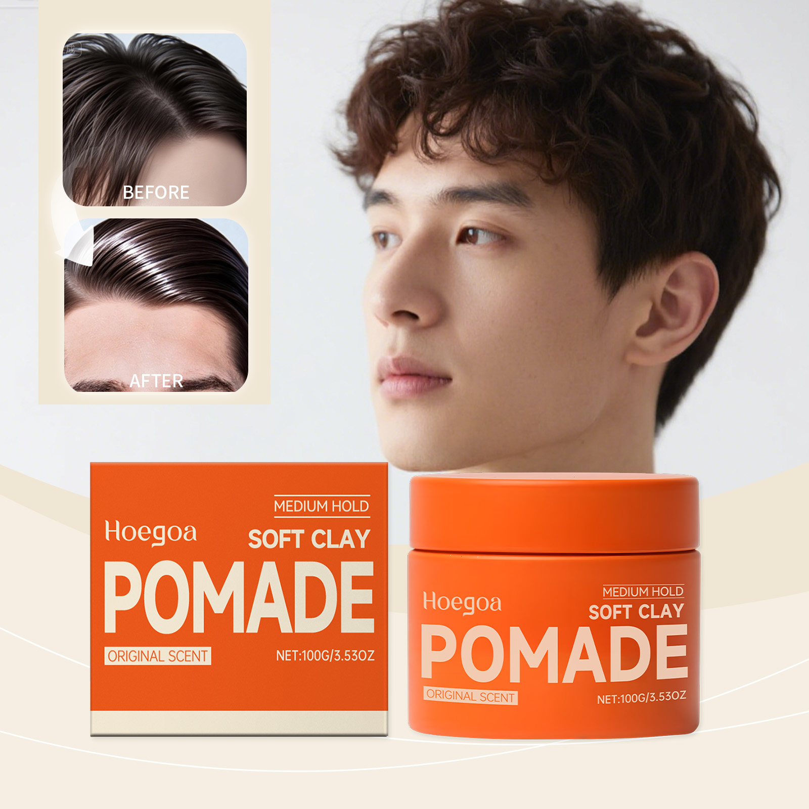 Original Hair Wax Long-Lasting - Clay Bar Lubricant 评论和价格