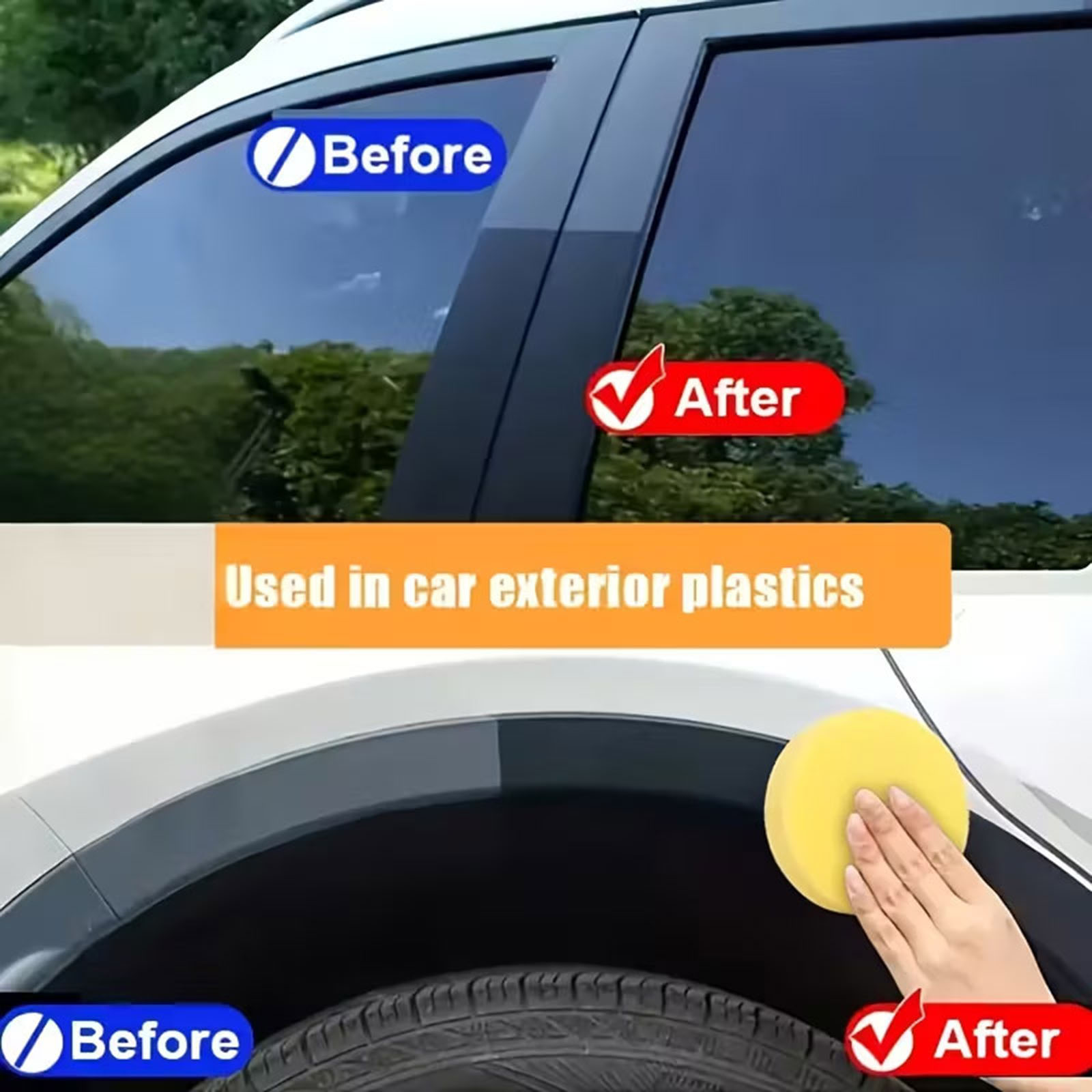 Tire Coating UV Protection Car - Trim Restorer Plastic 评论和价格