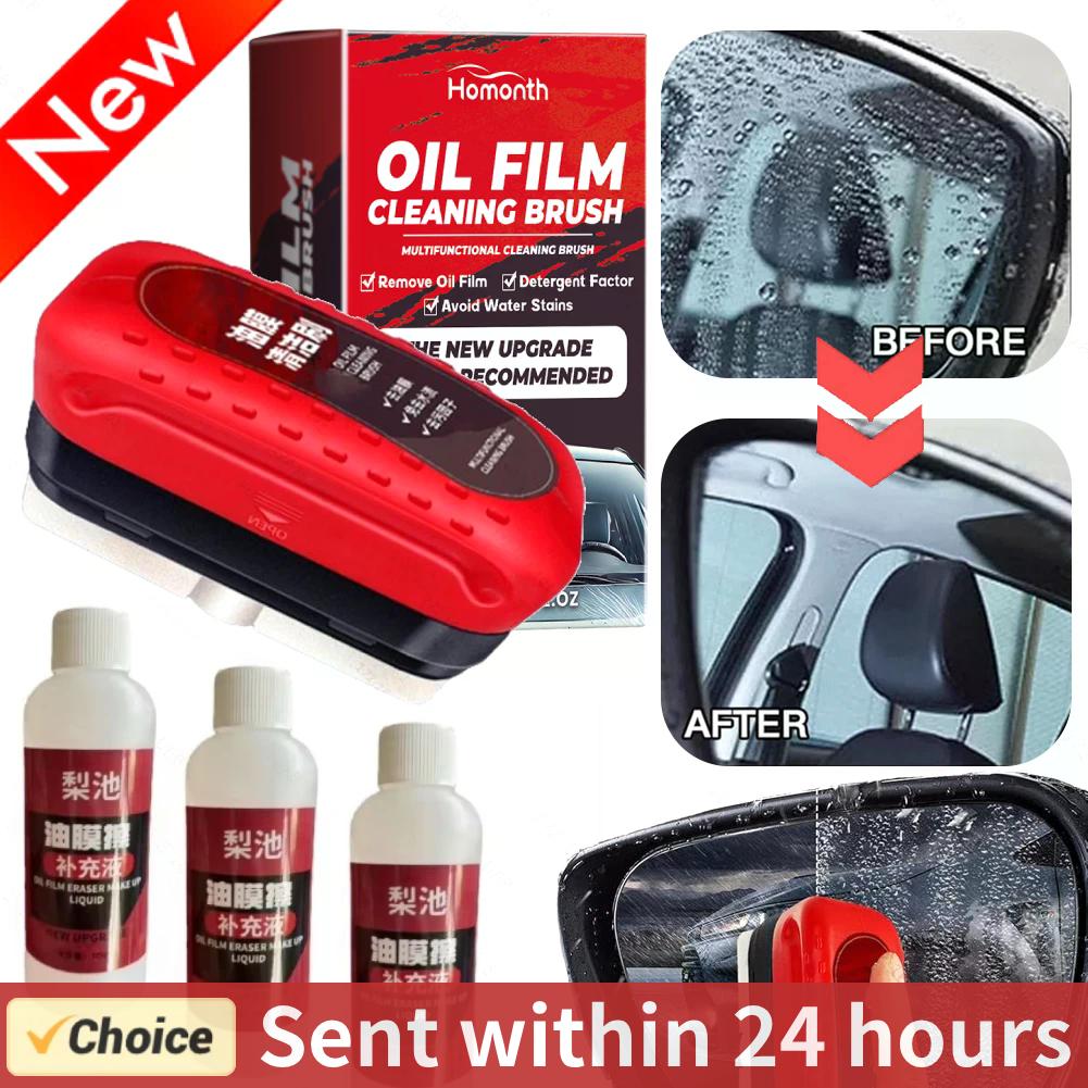Car Glass Oil Film Remover Aut - Car Cleaning Brush 评论和价格