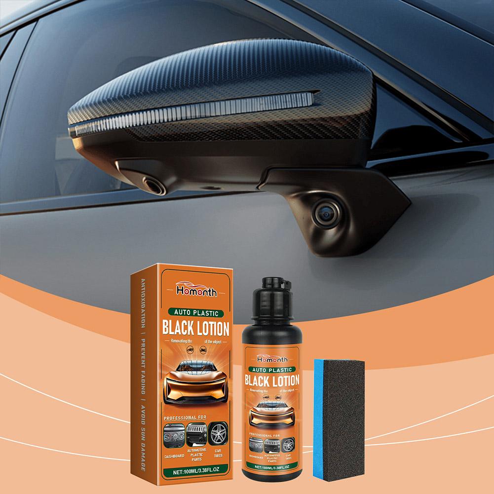 100ml Auto Plastic Black Lotio - Trim Restorer Plastic 评论和价格