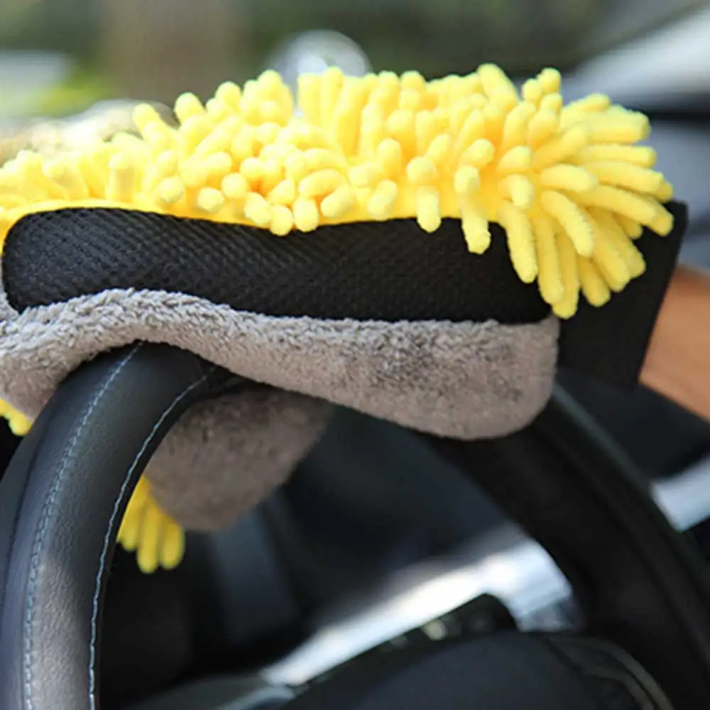 Car Wash Glove Coral Mitt Soft - Detailing Brush Set 评论和价格