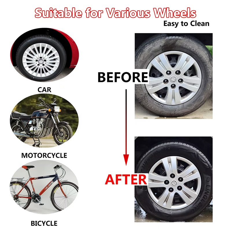 Car Wheel Brush Soft Bristle T - Wheel Cleaner Alloy 评论和价格